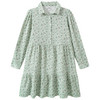 Mädchen Musselin-Kleid mit Blumen-Allover