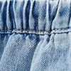 Mädchen Wide-Leg-Jeans mit Tunnelzug