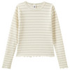 Mädchen Langarmshirt mit Struktur