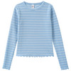 Mädchen Langarmshirt mit Struktur