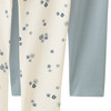 2 Baby Leggings mit Blümchen