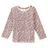 2 Baby Langarmshirts mit Blümchen