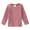 2 Baby Langarmshirts mit Blümchen
