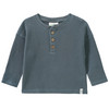 2 Baby Langarmshirts aus Waffel-Piqué