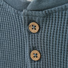 2 Baby Langarmshirts aus Waffel-Piqué