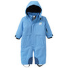 Baby-sneeuwpak in effen kleuren blauw