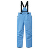 Jongenssneeuwbroek in effen kleur blauw