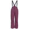 Sneeuwbroek voor dames in effen kleur bordeaux