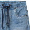 Jungen Jeansshorts mit Tunnelzug 