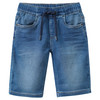 Jungen Jeansshorts mit Tunnelzug 