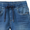 Jungen Jeansshorts mit Tunnelzug 