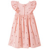 Mädchen Kleid mit gestickten Blumen