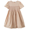 Mädchen Kleid mit Knöpfen