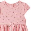 Mädchen Kleid mit Blümchen-Print