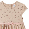 Mädchen Kleid mit Blümchen-Print