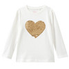 Mädchen Langarmshirt mit Wendepailletten