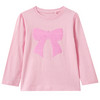 Mädchen Langarmshirt mit Wendepailletten