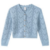 Mädchen Strickjacke aus Baumwolle