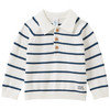 Baby Strickpullover mit Polo-Kragen