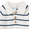 Baby Strickpullover mit Polo-Kragen
