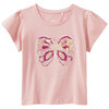 Mädchen T-Shirt mit Schmetterling-Motiv