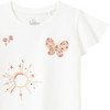 Mädchen T-Shirt mit Stickerei