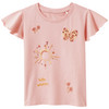 Mädchen T-Shirt mit Stickerei