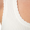 Damen Strick-Top in Ripp-Struktur