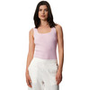 Damen Strick-Top in Ripp-Struktur