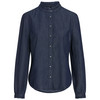 Damesblouse in donker denim