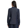 Damesblouse in donker denim