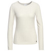 Damen Langarmshirt mit Strukturstreifen
