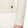 Damen Langarmshirt mit Strukturstreifen