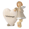 Dekofigur in Engel-Form mit Herz