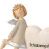 Dekofigur in Engel-Form mit Herz