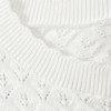 Baby Strickjacke mit Ajour-Muster