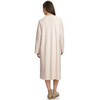 Damen Strickjacke lang geschnitten