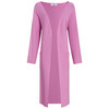 Damen Strickjacke lang geschnitten