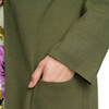 Damen Strickjacke lang geschnitten
