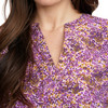 Damen Bluse mit floralem Muster