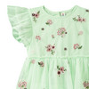 Mädchen Kleid mit Blumen-Allover