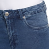 Damen Straight-Jeans im Cropped-Style 