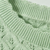 Mädchen Strickjacke mit Ajour-Muster