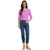 Damen Langarmshirt mit Flammgarn