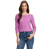 Damen Langarmshirt mit Flammgarn