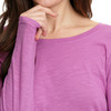 Damen Langarmshirt mit Flammgarn