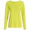 Damen Langarmshirt mit Flammgarn