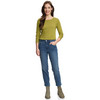 Damen Langarmshirt mit Flammgarn
