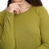 Damen Langarmshirt mit Flammgarn