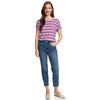Dames T-shirt met strepen